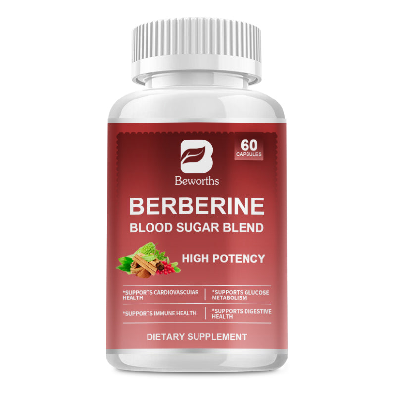Berberine Capsules na may Ceylon Cinnamon