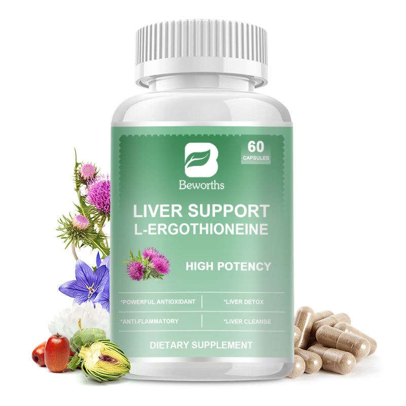B Beworths L-Ergothioneine Capsules Liver Support 120pcs
