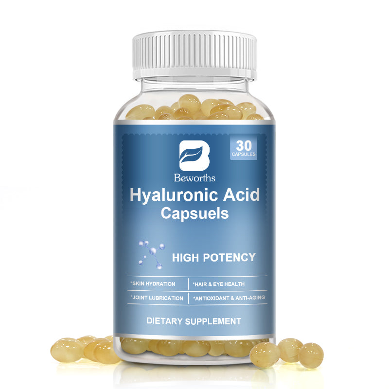 Hyaluronic Acid Capsules na may Biotin at Vitamin C