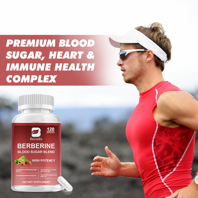 Berberine Capsules na may Ceylon Cinnamon