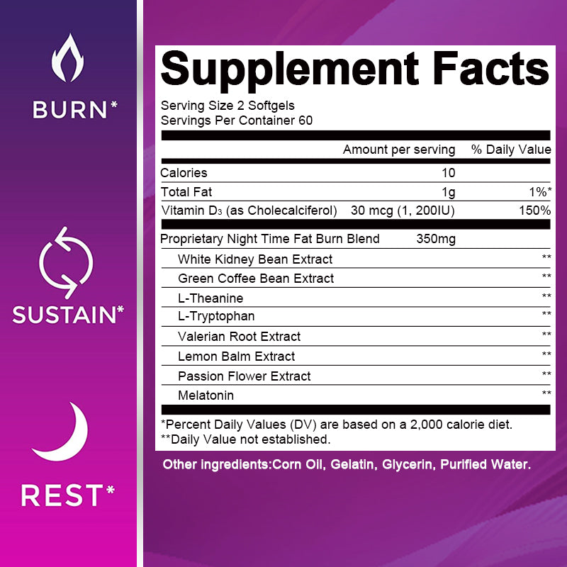 Night Time Fat Burner Capsules