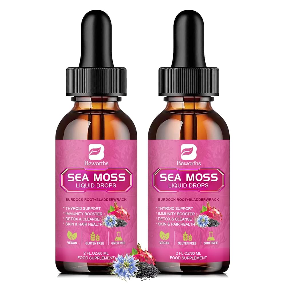 Suplemen Tetes Cair Minyak Jintan Hitam Irish Sea Moss