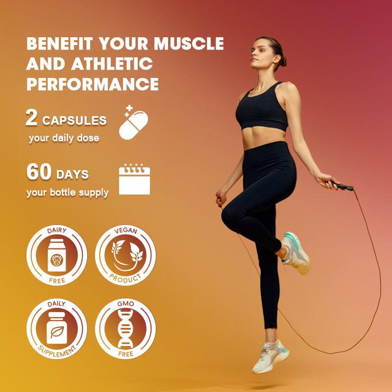 B Beworths L-Ergothioneine Capsules Muscle Support 120pcs