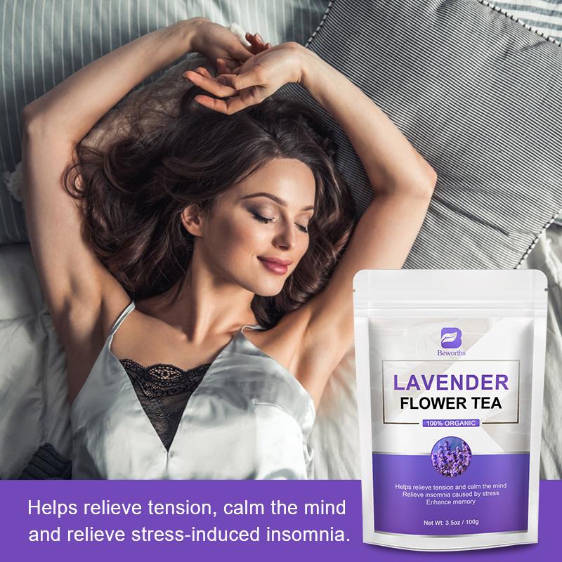 BEWORTHS Lavender Flower Tea Dried Flower Buds Fragrant Sachet DIY Raw Materials