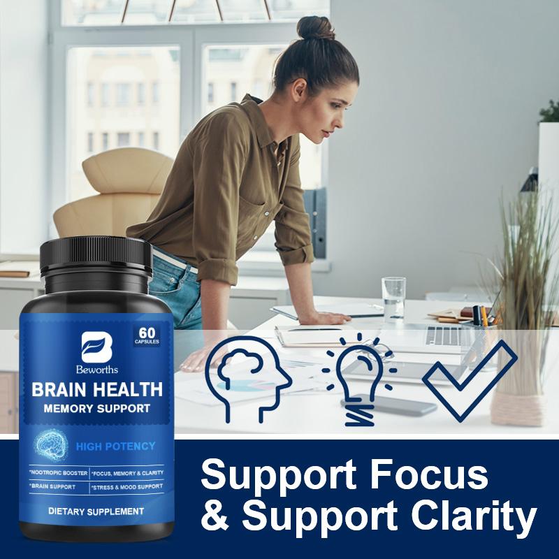 Brain Health Supplement Nootropic Capsules