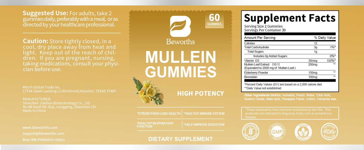 Mullein Gummies