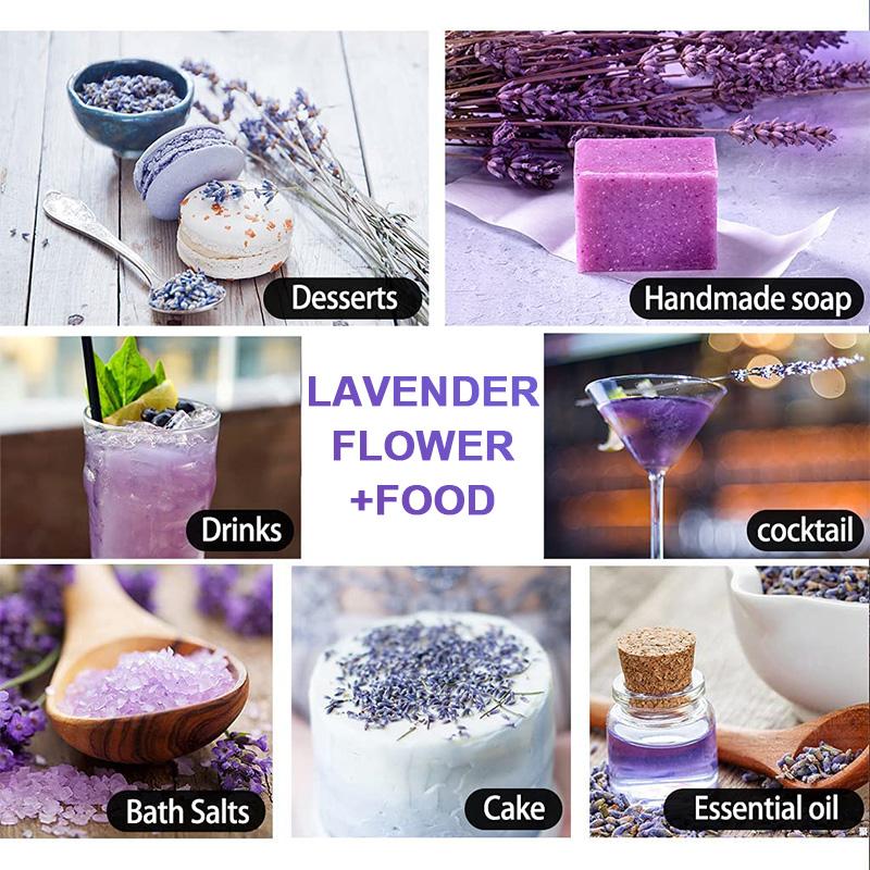 BEWORTHS Lavender Flower Tea Dried Flower Buds Fragrant Sachet DIY Raw Materials