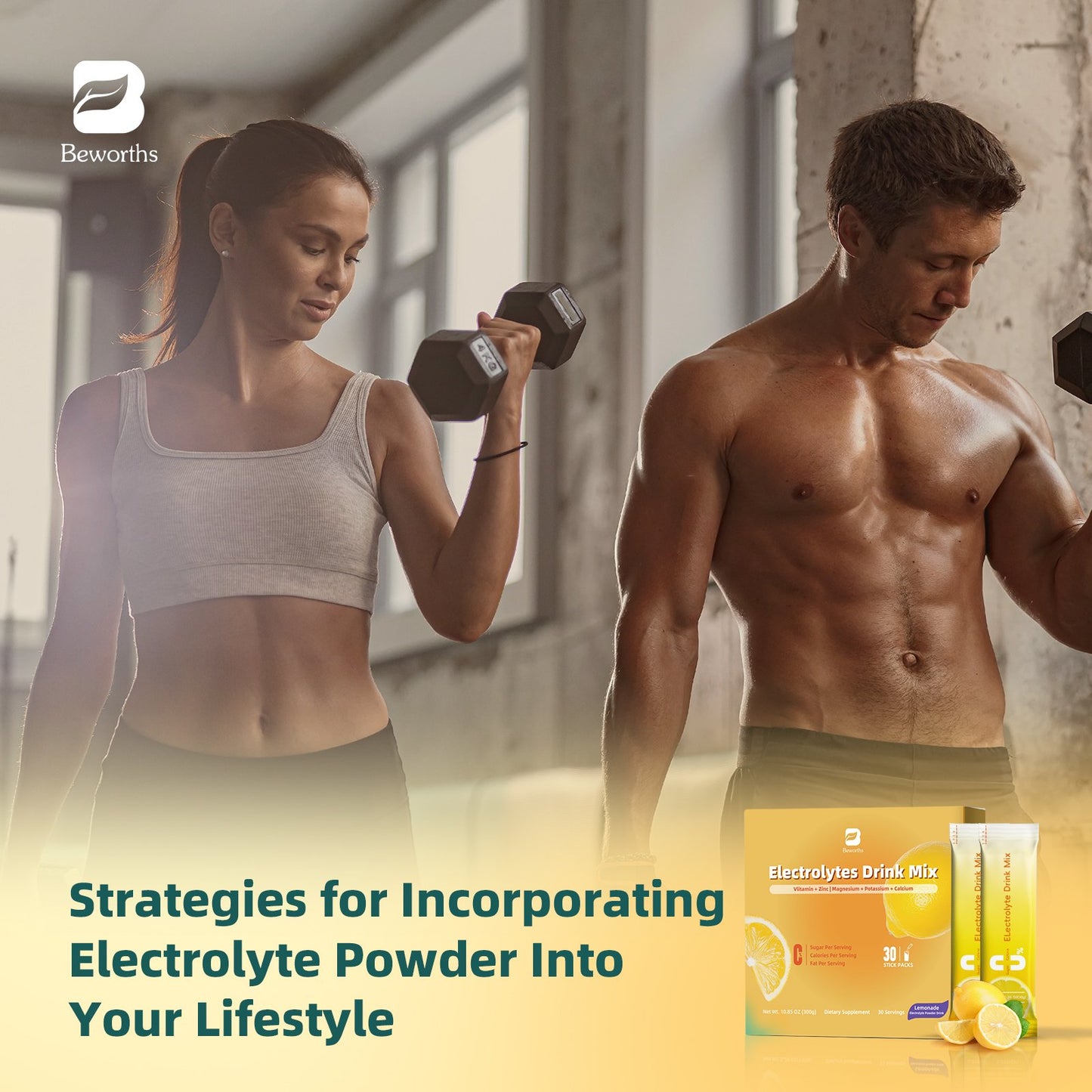 Electrolyte Powder Recovery Drink Mix | Sugar-Free Electrolyte Powder Packets Supplement with Potassium Zinc & Magnesium for Hydration - Keto Electrolytes, Non-GMO & Sugar-Free - 30 Sticks