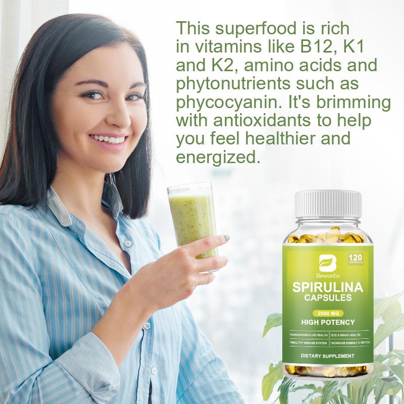 Kapsul Spirulina