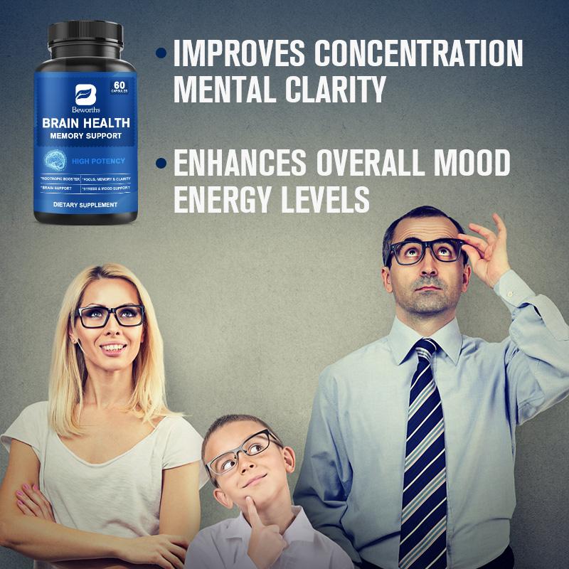 Brain Health Supplement Nootropic Capsules