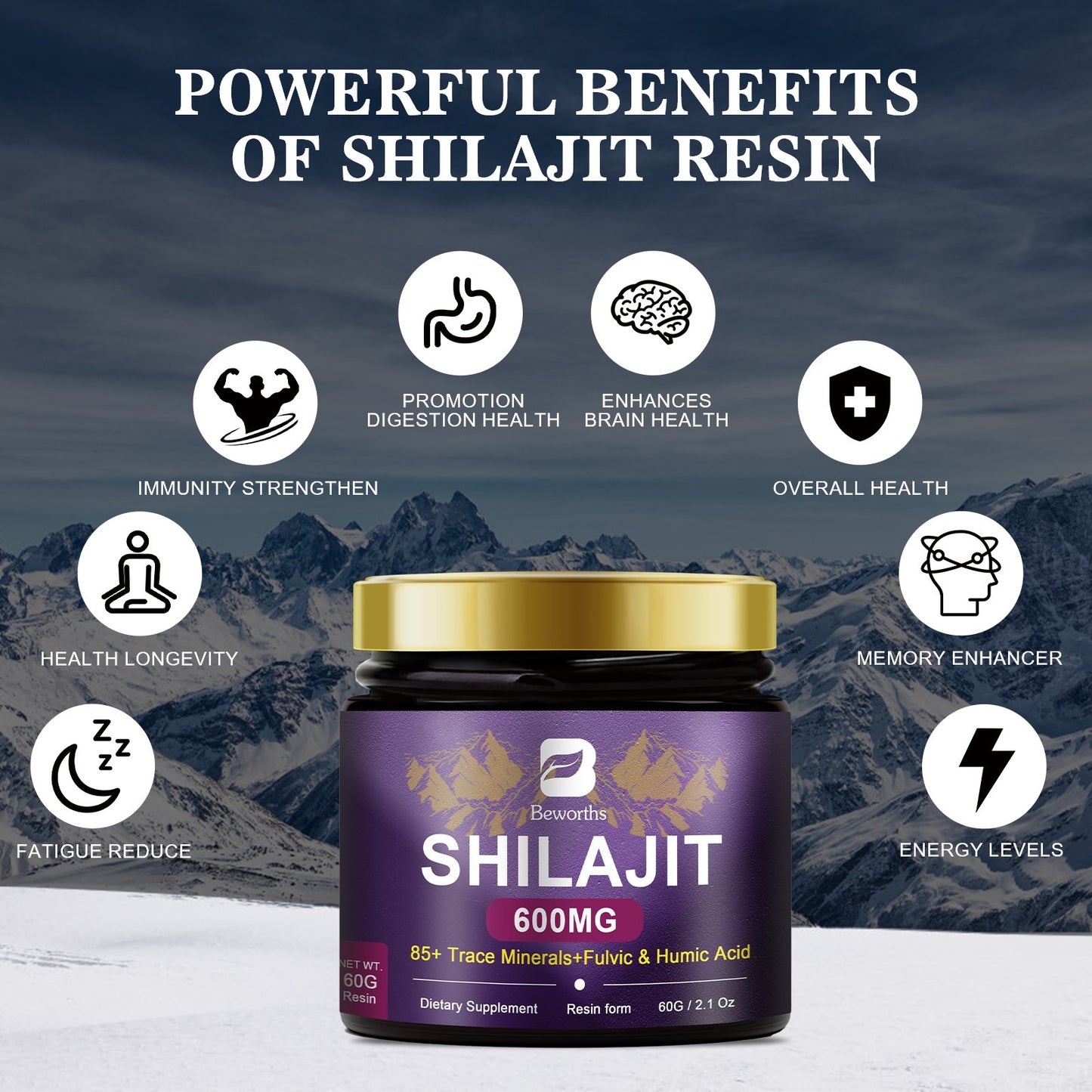 Himalayan Shilajit Resin Gel