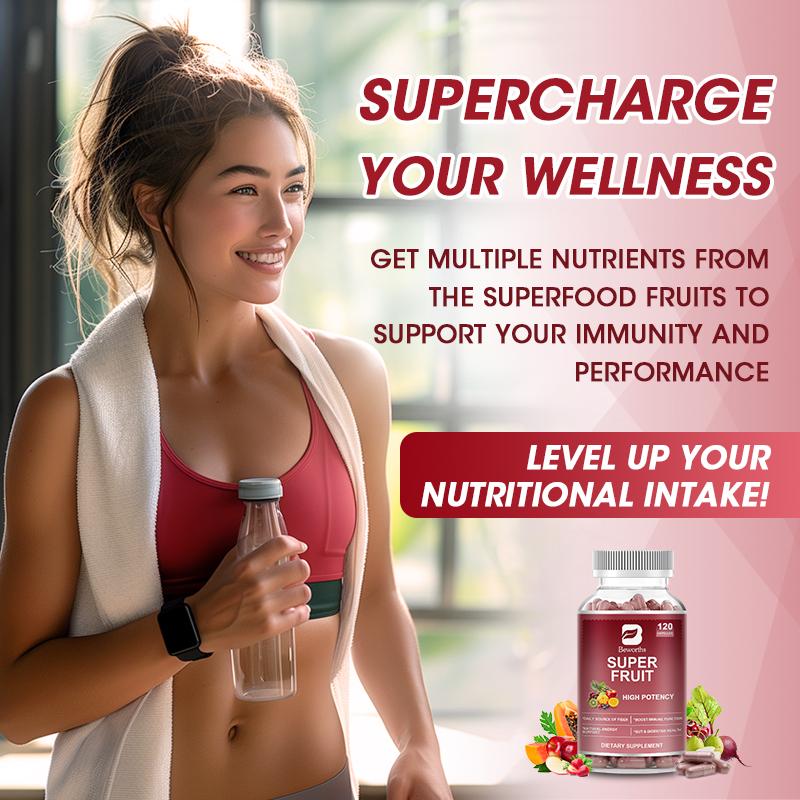 Mga Organic na Super Fruits Capsules