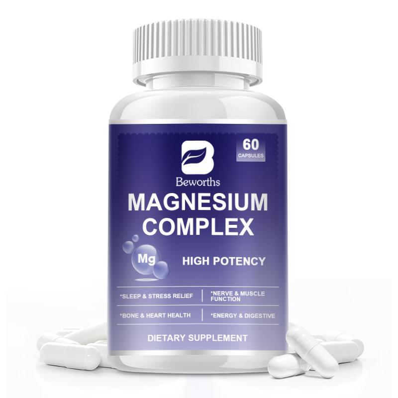 Magnesium Complex Sleep Relief Capsules Dietary Supplements