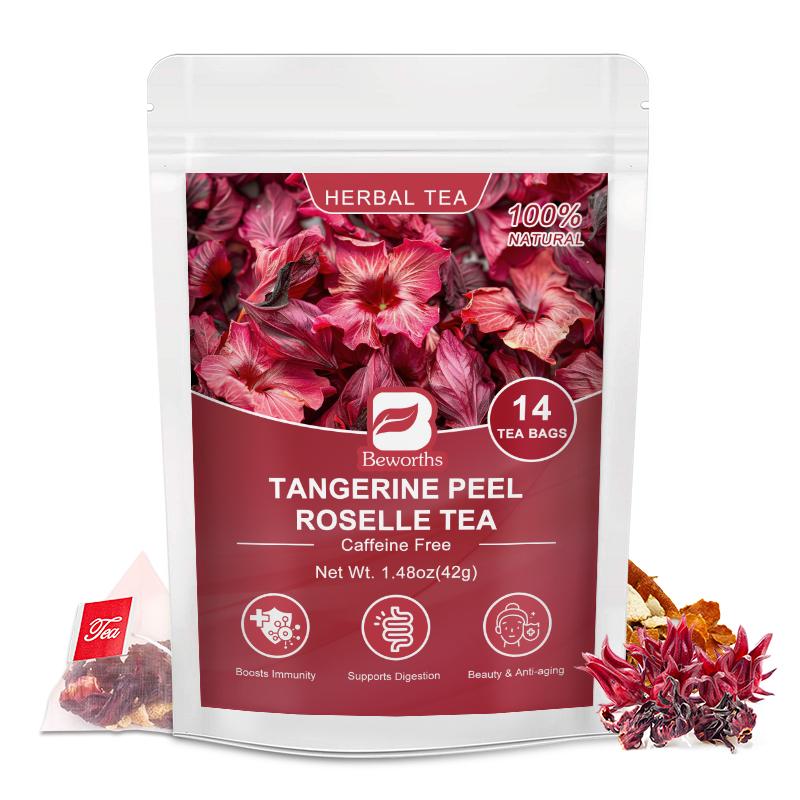 Tangerine Peel Roselle Tea