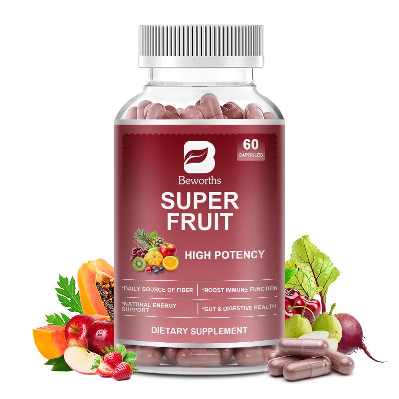 Mga Organic na Super Fruits Capsules