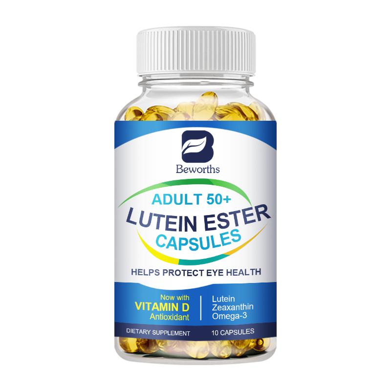 Lutein Ester Capsules with Zinc, Vitamins C & E, Omega 3, Lutein, & Zeaxanthin