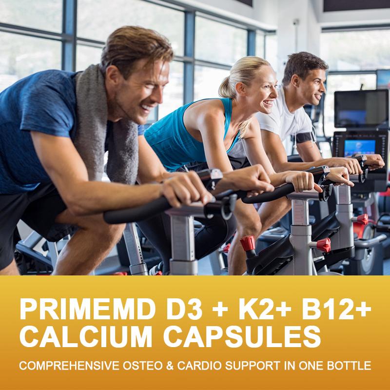 4-in-1 Calcium Capsules with Vitamin D3 K2 B12