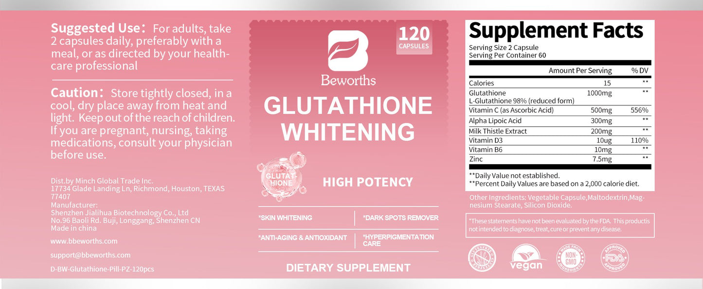 Glutathione Whitening Capsules