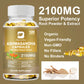 Ashwagandha Capsules 2100mg - Organic Ashwagandha Supplement - Stress Relief, Mood Enhancer & Natural Energy Support Supplement for Men and Women - 360 Softgels(3 PACK)