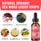 Strawberry Flavored Sea Moss Liquid Drops - Organic Irish Sea Moss Gel with Burdock Root