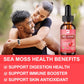 Strawberry Flavored Sea Moss Liquid Drops - Organic Irish Sea Moss Gel with Burdock Root