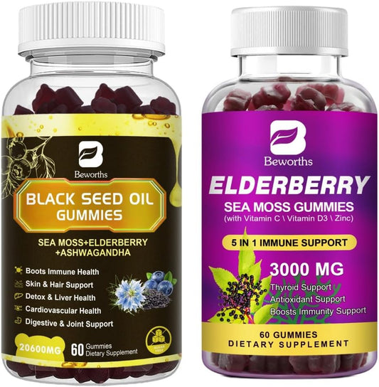 Black Seed Oil & Sea Moss Gummies