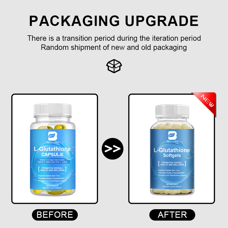 BEWORTHS Glutathione Capsules Collagen Antioxidant
