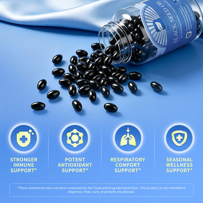 Beworths Premium Black Seed Oil Softgels