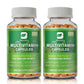 (2 Pack)Beworths Multivitamin Capsules Supplement, Brain Heart Health Immune Support - Total 240 Ct