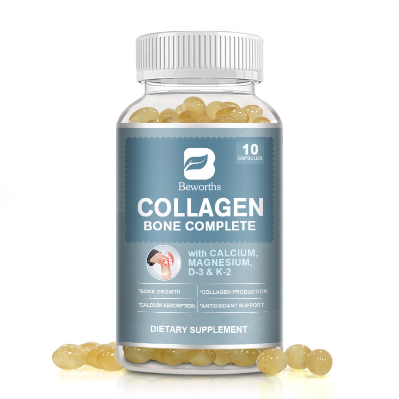 Collagen Capsules with Plant-based Calcium & Magnesium