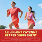 Cayenne Pepper Liquid Drops, with Hawthorn & Beet Root Powder for Digestive Support, Cardiovascular & Circulatory Support, 2 fl oz