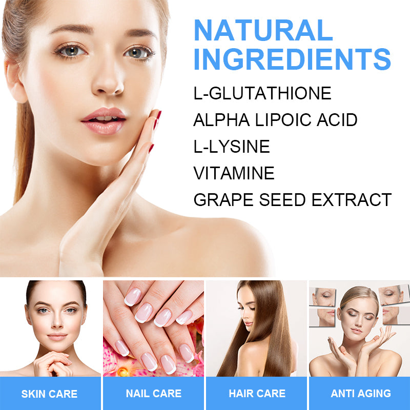 BEWORTHS Glutathione Capsules Collagen Antioxidant