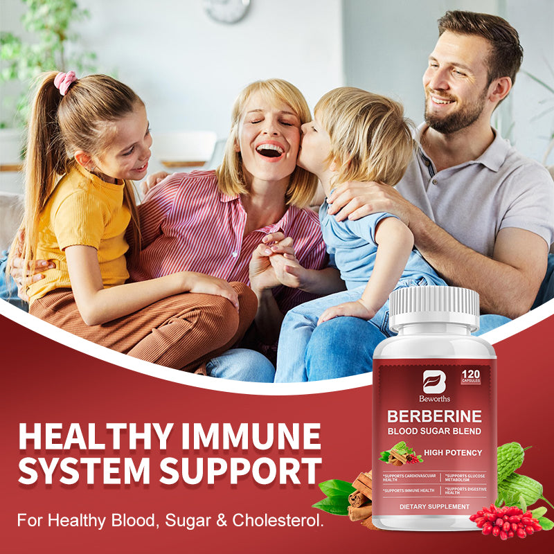 Berberine Capsules na may Ceylon Cinnamon 