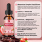Magnesium Liquid Drop, Magnesium Glycinate Supplement Complex with Magnesium Taurate, Citrate, Support Relaxation, Energy, Mood, Sleep, 2 fl oz