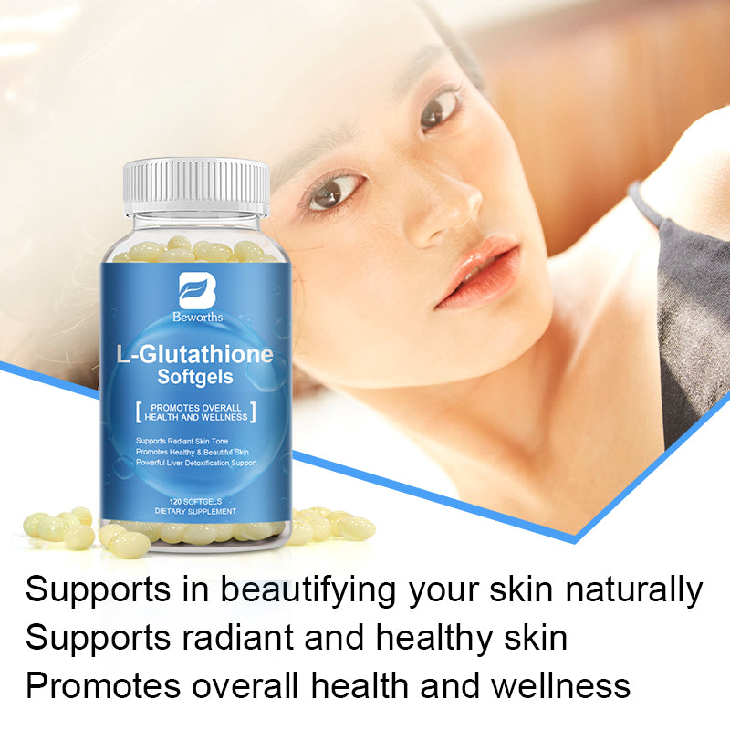 BEWORTHS Glutathione Capsules Collagen Antioxidant