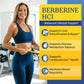 Berberine HCL 500mg Supplement with Ceylon Cinnamon & Milk Thistle, 120 Capsules (2-Pack)