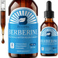 Berberine Liquid Drops with Turmeric Curcumin, Ceylon Cinnamon, Bitter Melon, Berberine Phytosome for Digestion System, Immune Health Support