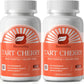 Tart Cherry Capsules with Milk Thistle & Celery Seed, 120 Count (2-Pack)