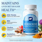 Berberine HCL 500mg Supplement with Ceylon Cinnamon & Milk Thistle, 120 Capsules (2-Pack)