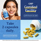 Berberine HCL 500mg Supplement with Ceylon Cinnamon & Milk Thistle, 120 Capsules (2-Pack)