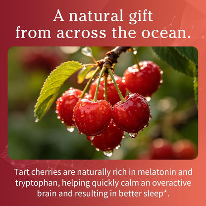 Tart Cherry Capsules with Milk Thistle & Celery Seed, 120 Count (1-Pack)