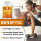 Turmeric Curcumin with Black Pepper Extract 1500mg - High Absorption Turmeric Supplement for Joint Support - 90 Count