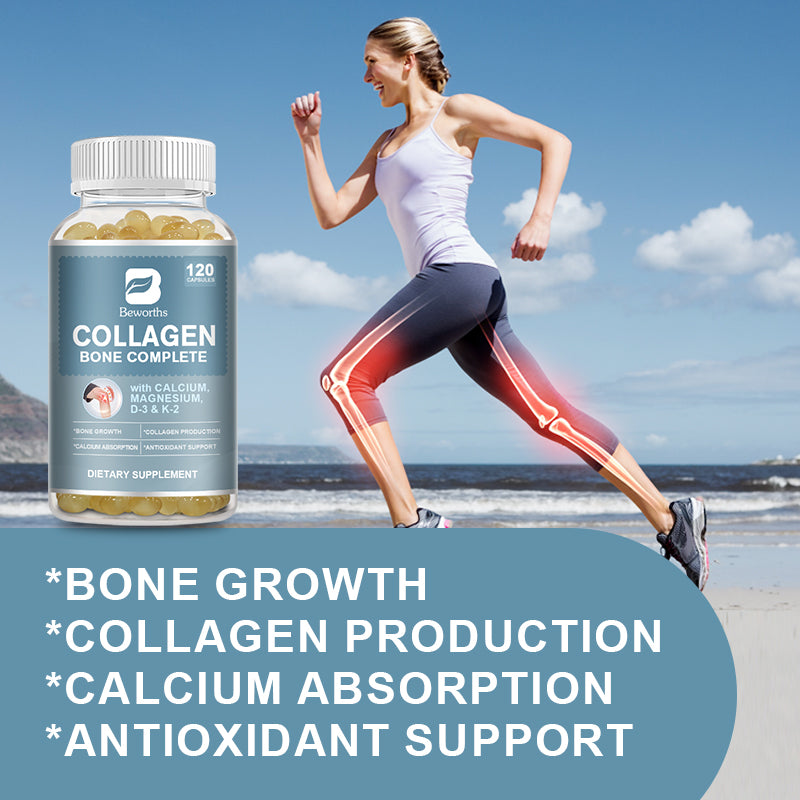 Collagen Capsules with Plant-based Calcium & Magnesium