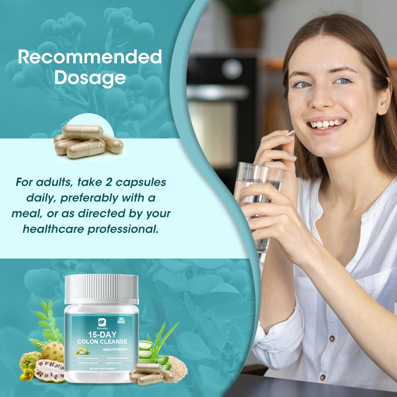 Colon Cleanse Capsules 15 araw