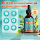Sea Moss Drops - Irish Sea Moss Chlorophyll Liquid with Black Seed Oil, Ashwagandha, Moringa, Turmeric, Elderberry, Mullein, Seamoss Gel Supplement for Liver Cleanse, Detox & Gut, Immune Support-Vegan