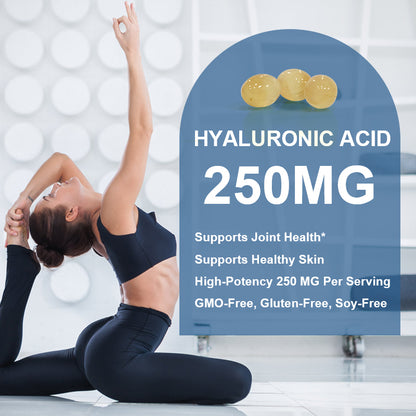 Hyaluronic Acid Capsules with Biotin & Vitamin C -120ct
