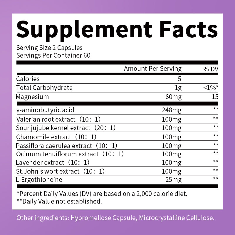 B Beworths L-Ergothioneine Capsules Sleep Support 120pcs