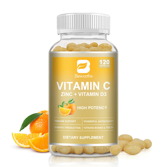 Bitamina C, Zinc at Vitamin D3 Capsules