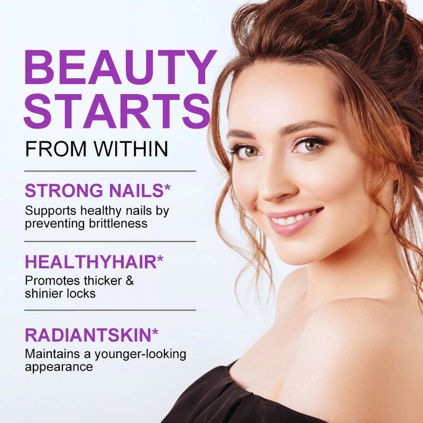 Biotin 25000 Mcg, Helps Promote Skin, Hair and Nail Health, Softgels 120 Count