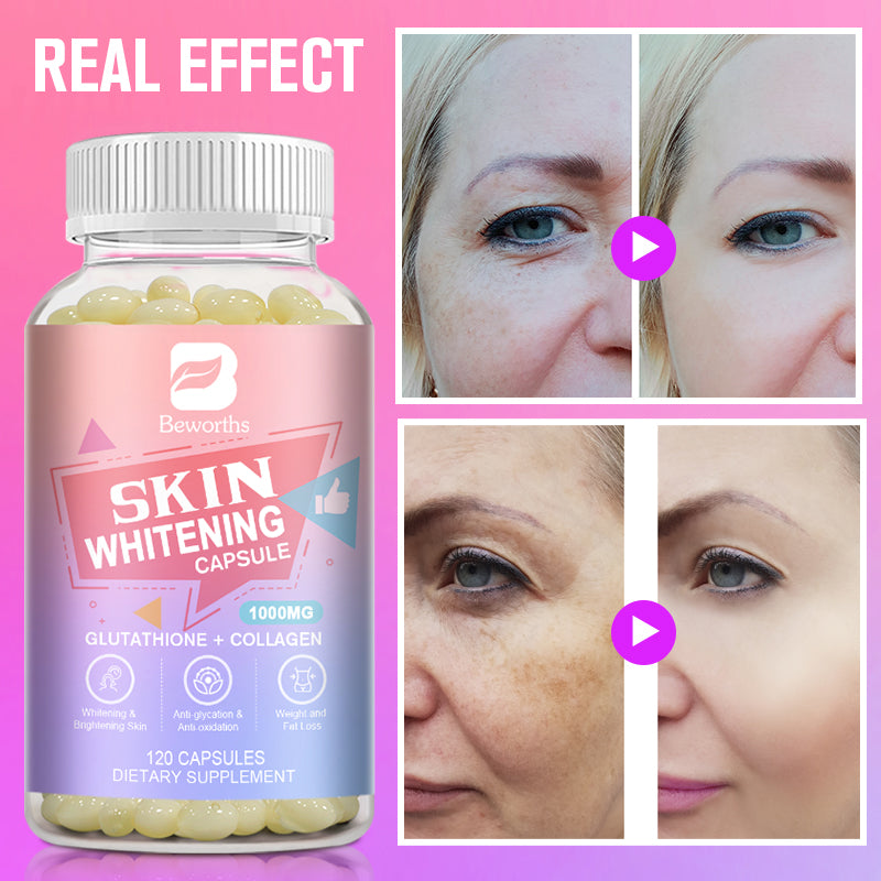 Glutathione & Collagen Skin Whitening Capsules